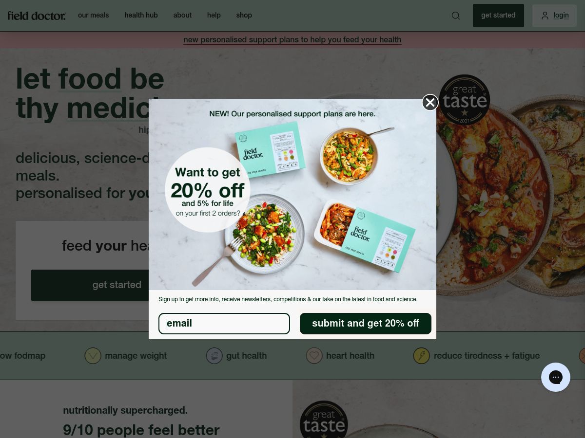 Field Doctor website screenshot